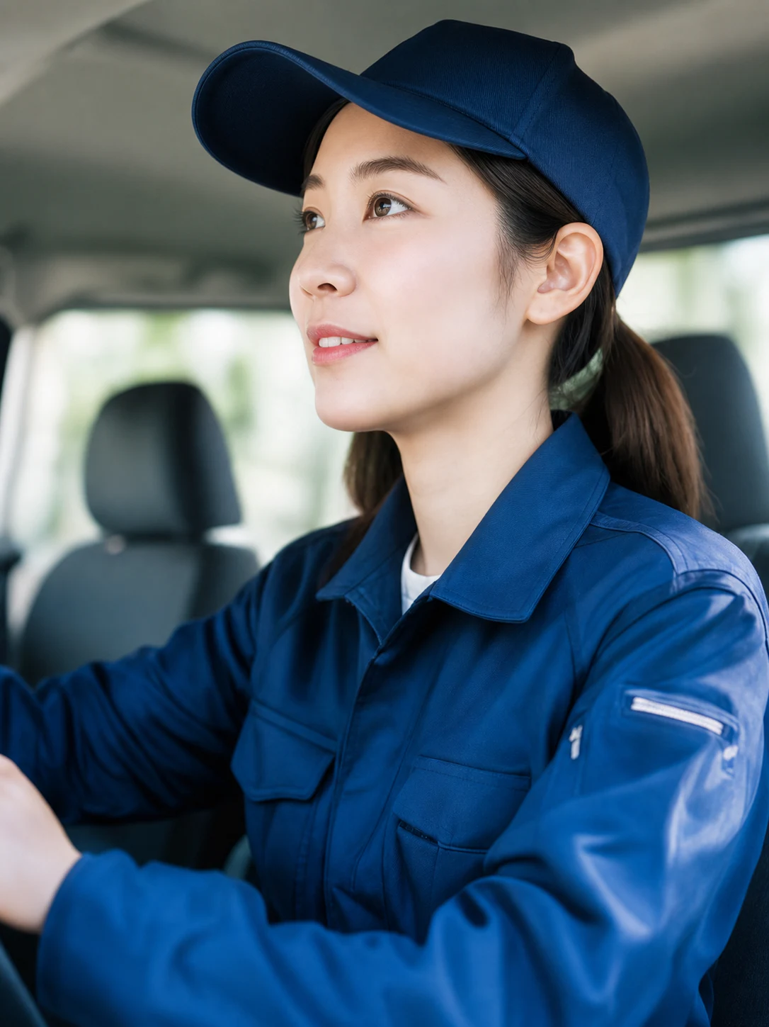女性ドライバー